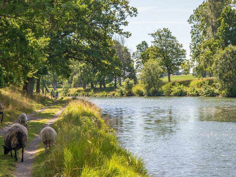 Radfahren Göta-Kanal