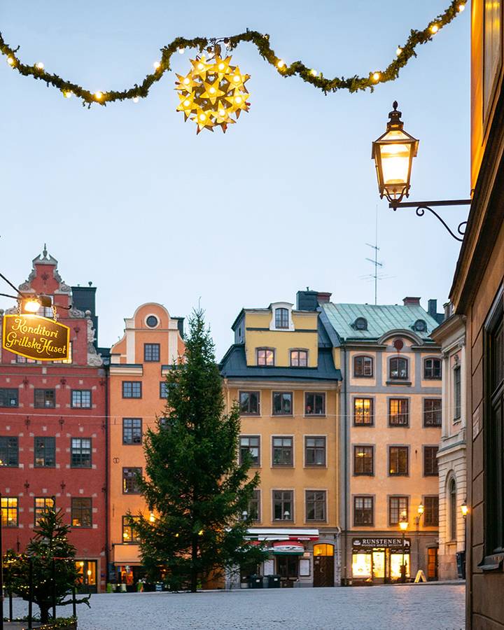 Weihnachten Stockholm Altstadt
